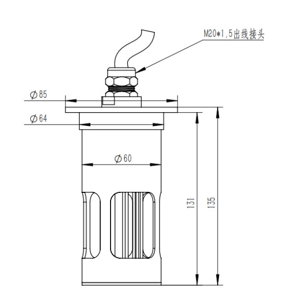 输电线路结冰传感器